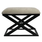 Rexington Home Hamilton Upholstered Accent Stool