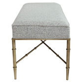 Rexington Home Bridgeton Chenille Ottoman Bench