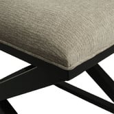 Rexington Home Hamilton Upholstered Accent Stool