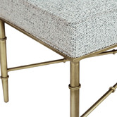 Rexington Home Bridgeton Chenille Ottoman Bench