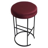 Rexington Home Black 66cm Eastham Velvet Counter Stool