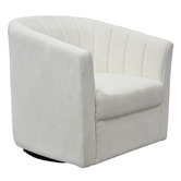Rexington Home Winona Chenille Swivel Armchair