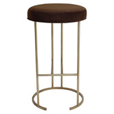 Rexington Home Gold 66cm Eastham Velvet Counter Stool