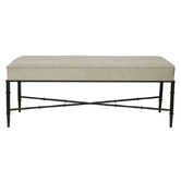 Rexington Home Bridgeton Upholstered Ottoman Bench