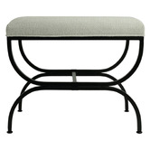 Rexington Home Roswell Chenille Accent Stool