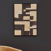 Rexington Home Mind's Eye I Framed Canvas Wall Art
