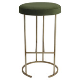Rexington Home Gold 66cm Eastham Velvet Counter Stool