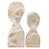 Rexington Home 2 Piece Centralia Capri Marble Bookend Set