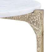 Rexington Home 2 Piece Reston Marble Nesting Side Table Set