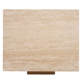 Rexington Home Bethany Travertine Bedside Table