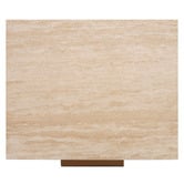 Rexington Home Bethany Travertine Bedside Table