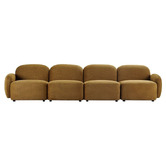 Rexington Home Olean 4 Seater Chenille Sofa