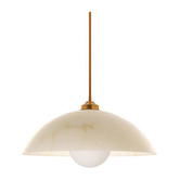Rexington Home Damos Brass &amp; Resin Pendant Light