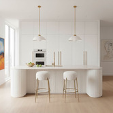 Rexington Home Damos Brass &amp; Resin Pendant Light