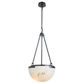 Rexington Home Hanover Iron &amp; Resin 3 Light Pendant