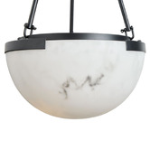 Rexington Home Hanover Iron &amp; Resin 3 Light Pendant