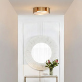 Rexington Home Roche Brass &amp; Resin Flush Mount Ceiling Light