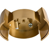 Rexington Home Roche Brass &amp; Resin Flush Mount Ceiling Light