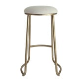 Rexington Home 75cm Kian Linen-Blend Bar Stool