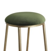 Rexington Home 75cm Kian Linen-Blend Bar Stool