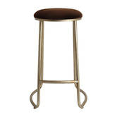 Rexington Home 75cm Kian Linen-Blend Bar Stool