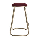 Rexington Home 75cm Kian Linen-Blend Bar Stool