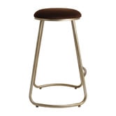 Rexington Home 75cm Kian Linen-Blend Bar Stool