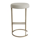Rexington Home 65cm Westley Linen-Blend Kitchen Stool