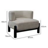 Rexington Home Raleigh Upholstered Accent Chair