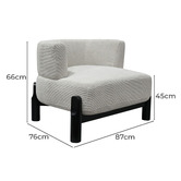 Rexington Home Raleigh Chenille Accent Chair