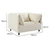 Rexington Home Henderson Upholstered Armchair