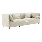 Rexington Home Henderson 3 Seater Upholstered Sofa