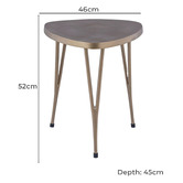 Rexington Home Murray Aluminium Side Table