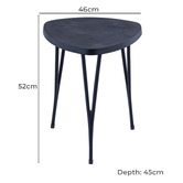 Rexington Home Murray Aluminium Side Table