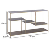 Rexington Home Gallardo Aluminium Console Table