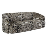 Rexington Home Harwich 3 Seater Upholstered Sofa