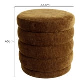 Rexington Home Rollo Upholstered Ottoman