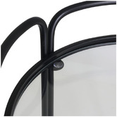 Rexington Home Black Wyatt Round Bar Cart
