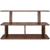 Rexington Home Aspen 2 Tier Oak Wood Shelving Unit