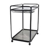 Rexington Home Black Wyatt Rectangular Bar Cart