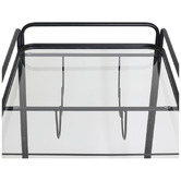 Rexington Home Black Wyatt Rectangular Bar Cart