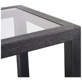 Rexington Home Parker Oak Wood &amp; Glass Console Table