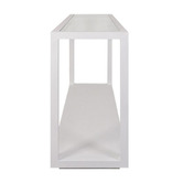 Rexington Home Parker Oak Wood &amp; Glass Console Table