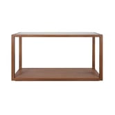 Rexington Home Parker Oak Wood &amp; Glass Console Table