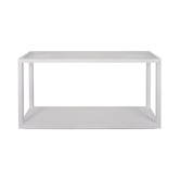Rexington Home Parker Oak Wood &amp; Glass Console Table