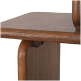 Rexington Home Aspen 4 Tier Oak Wood Shelving Unit
