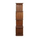 Rexington Home Aspen 4 Tier Oak Wood Shelving Unit
