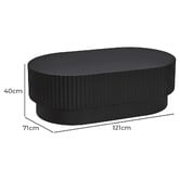 Rexington Home Maizie Oval Coffee Table