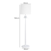 Rexington Home Vespera Metal Floor Lamp