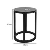 Rexington Home 2 Piece Amir Birch Wood Nesting Side Table Set